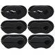 thumbnail image 4 of Enchufe de Scooter de Silicona Negro 6pcs Scooter Pluge de Silicona, Alta Confiabilidad para el Accesorio de Montar en Bicicleta X-Iaomi N-Innebot, 4 of 7