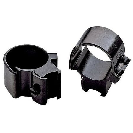 Weaver Mounts 49515 Pro View Weaver Style 3/8" 1" Diameter, Gloss Black
