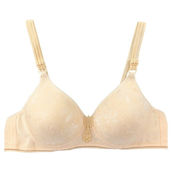 RMGVDSD Women's Comfort Bras No Wire Comfortable Small Cup Two Bras Underwear Comfort Everyday Bra