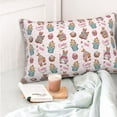 thumbnail image 4 of KLL Hello Easter Pillow Covers Envelope Closure,Super Soft and Cozy Fuzzy Fleece Pillow Case Cover (No pillow core） 20"x30", 4 of 5