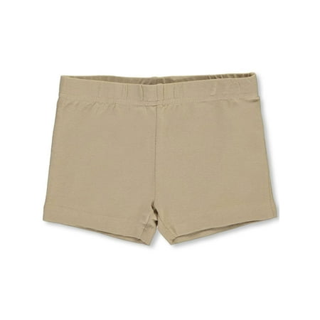 French Toast Big Girls’ Bike Shorts (Sizes 7 – 20) Color: khaki Size: 4t