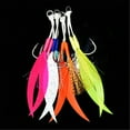 thumbnail image 3 of Double Fishing Assist Hook for Vertical Jigging Lures, 10Pcs Jigging Hook Set, 3 of 19