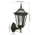 thumbnail image 3 of Matoen Solar Porch Lights Outdoor, Dusk to Dawn Motion Sensor Solar Sconce Lights, Waterproof Solar Wall Light for House, Front Porch, Garage, 3 of 7