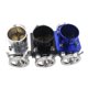 Cuerpo De Acelerador Universal De Aluminio CNC De Alto Flujo, 70mm, Color Negro - ¡Ideal Para Mejorar La Admisión!