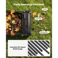 thumbnail image 3 of VEVOR 3 Packs Lawn Sweeper Brush Replacement, Compatible with VEVOR 26 in Lawn & Leaf Collector Sweepers, Yard Sweeper Brush Paddle with Durable V-Shaped Bristles for Easy Grass Leaf Cleanup, 3 of 10