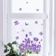thumbnail image 5 of Ventana de verano se aferra a ventanas de vidrio, calcomanías de ventana de flores de mariposa para decoración de ventanas de vidrio decoración del hogar, 5 of 7