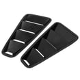 thumbnail image 1 of 2 piezas de cubierta decorativa de louver de ventana trasera para Ford Mustang 05-14 en negro, 1 of 7