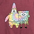 thumbnail image 3 of SpongeBob SquarePants - SpongeBob & Patrick Tie Dye - Women's Short Sleeve Graphic T-Shirt, 3 of 6