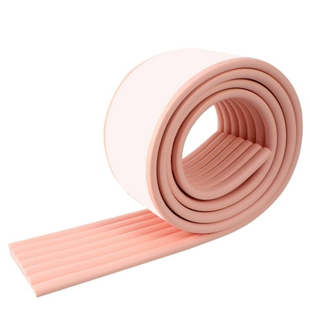 

Hemoton 2M Self Adhesive Bumper Strips Multifunction Protect Ropes Crashworthy Border Bar Thick Bumper Belt (Pink)