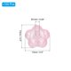 thumbnail image 2 of Cuentas de flores de vidrio aleatorias Uxcell, cuentas florales transparentes, cuentas de hibisco rosa claro, 2 of 6
