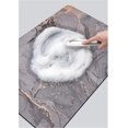 thumbnail image 4 of Alfombrilla de baño antideslizante absorbente de tierra de diatomeas con estampado bohemio, de secado rápido, impermeable y acolchada para baño, 4 of 4