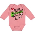 thumbnail image 3 of Inktastic Going Golfing with my Aunt- kids golf Boys or Girls Long Sleeve Baby Bodysuit, 3 of 5