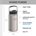 thumbnail image 2 of Botella de agua THERMOS ICON SERIES 1.9L de acero inoxidable, 2 of 7