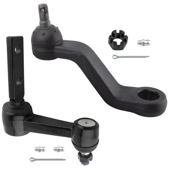 BOXI 2pc Front Idler Arm Pitman Arm Fit for Dodge Ram 2500/3500 1994 1995 1996 1997 1998 1999 / FIT 2WD ONLY / K7225 K7238