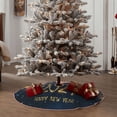 thumbnail image 6 of Kll Happy New Year 2024 Christmas Tree Skirt 48",Party Decorations Farmhouse For Christmas Decorations Holiday Party, 6 of 8