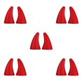 thumbnail image 3 of Baohd 2pieces Sticker Stand Out Crowd With Stylish Devil Horn Car Roof Decoration red 5Set, 3 of 6