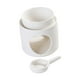 thumbnail image 5 of Quemador de aceite esencial, vela fundida, soporte para velas, portavelas para velas de té Blanco, 5 of 9