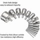 thumbnail image 2 of Bit 15pcs 6-50mm Core Hole Saws Tools Set Bits Steel For Glass Ceramic Porcelain, 2 of 4