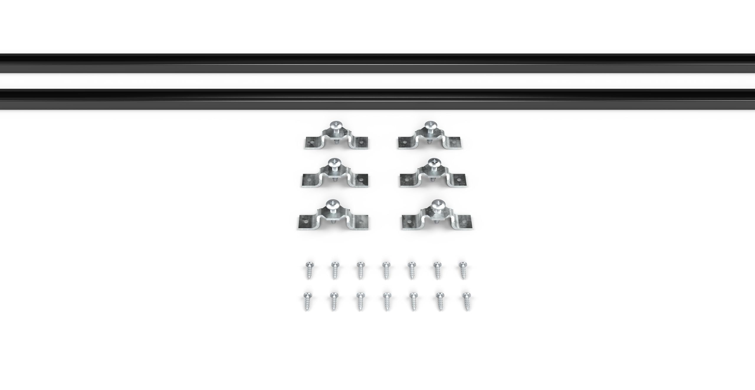 Universal Mirror Support System | Adjustable Mounting Brackets | Attach to Dressers & Other Furniture | Add Safety & Stability to Mirror Dressers | 60"