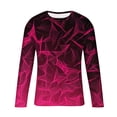thumbnail image 5 of Aobny Teacher Tshirts Pink Workout Cotton Long Sleeve Shirts Graphic Pullover Big & Tall Crew Neck Tops,XXXXL, 5 of 5