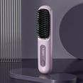 thumbnail image 1 of Fiudx Cepillo de Pelo Portátil, Peine Alisador de Calentamiento Rápido, Herramienta de Peinado con Temperatura Ajustable, Diseño 3 En 1 para Cabello Seco y Húmedo, Ideal para Viajes, Perfecto para To, 1 of 6