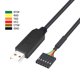 thumbnail image 2 of 6Pin TTL-232R-5V Download Debug Cable Adapter Module for Arduino, 2 of 5