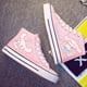 thumbnail image 4 of Zapatos de lona Kawaii Cinnamoroll Kawaii Sanrio 2024, zapatos casuales de moda con dibujos animados de estudiantes japoneses, zapatos deportivos de caña alta para niñas lindas, 4 of 5