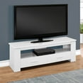 thumbnail image 2 of Monarch Specialties Tv Stand, 48 Inch, Console, Living Room, Bedroom, White Laminate, 2 of 6