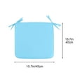 thumbnail image 3 of Thickened Comfortable Chair Cushion with Straps 40cm Square Seat Pad Non-Slip Home & Office Use All-Season Support 1-Pack, 3 of 3