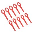 thumbnail image 4 of Lame en Plastique pour Tondeuse à Gazon, Outil de Coupe de Gazon Robuste pour Usage Domestique pour Remplacement Rouge, Vert, Orange, 4 of 8