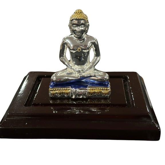 999 Pure Silver Mahavir Ji Idol / Statue / Murti (Figurine #01)