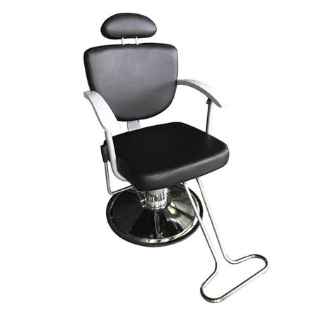 Fithood HZ8743 Professional Portable Hydraulic Lift Man Barber Chair Black