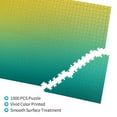 thumbnail image 2 of Rateoe Teal To Yellow Gradient Pattern Wooden Picture Puzzle ,1000 Piece Jigsaw Puzzle ,Family Fun Puzzle, Home Décor Puzzle, Gift Puzzle(Horizontal style), 2 of 9