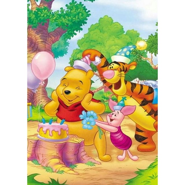 (Winnie the Pooh-Hg583) resina diamante Winnie the 30*40CM