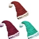 thumbnail image 2 of Gorro de punto de bola larga para mujer, gorro puntiagudo de invierno de Navidad de ganchillo informal para niña Eigraketly JR0767-02, 2 of 7