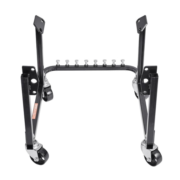 750 LBS Capacity Engine Stand with Swivel Casters - Heavy-Duty Steel Motor Hoist Dolly for Mechanics