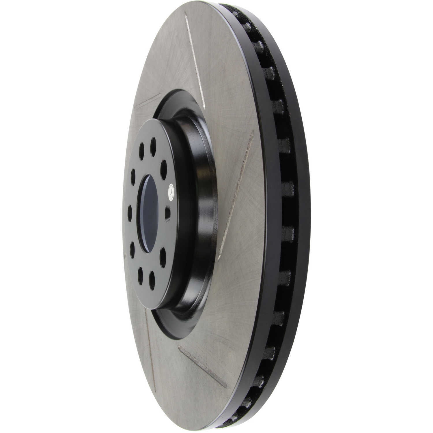 StopTech Sport Slotted (CRYO) 1-Piece Brake Rotor Fits select: 2018-2023 VOLKSWAGEN TIGUAN, 2015-2023 VOLKSWAGEN GTI
