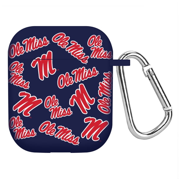 Mississippi Ole Miss Rebels HD Case Cover Compatible with Apple AirPods Gen 1 & 2 (Random) by Affinity Bands