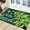 Green, variant on BLEUM CADE Christmas Welcome Mat,Christmas Tree Outdoor Door Mat Outside for Front Door,Red Buffalo Plaid Non-slip Rubber Backing Doormat,Low-Pile Mat for Entrance,18 x 30 in