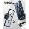 thumbnail image 2 of SupCase Unicorn Beetle MAG Slim Clear - Back cover for cell phone - MagSafe compatibility - polycarbonate, polymer, thermoplastic polyurethane (TPU) - blue - for Apple iPhone 15 Pro, 2 of 9