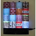 thumbnail image 3 of Block Building Lamp16 Rearrangeable Light Blocks Mood Lighting For Kids Room, 3 of 3