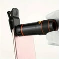 thumbnail image 5 of Mobile Phone Attachment Lens  Mobile Zoom Lens  Mobile Camera and Accessories  8X  12X  20X  Smartphone and Tablet Long Focus Telephoto with Clip  Black, 5 of 5