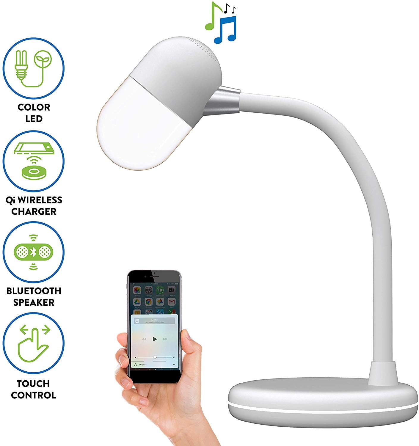 Details about   Intelligent Light Control LED Night Light Creative Home Bedside Double Charger 