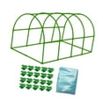 thumbnail image 4 of simhoa Garden Greenhouse Plant Hot House Portable Warm House Winter Equipment Small Green House for Backyard Garden Flowers, Growing 200cmx80cmx90cm, 4 of 9
