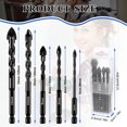 thumbnail image 4 of Justharion Black Sturdy And Durable Concrete Drill Bits For Various Projects Made Of Premium Alloy 1Set, 4 of 6