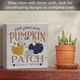 thumbnail image 3 of Highland Home "Pumpkin Patch" Freestanding Solid Wood Block Sign, 3 of 6