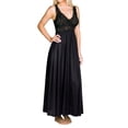 thumbnail image 1 of Robe Silhouette 53 Pouces pour Femmes Shadowline 31737 (Noir 3X), 1 of 4