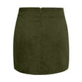 thumbnail image 4 of Women's Bodycon Pencil Mini Skirt (Green S), 4 of 4