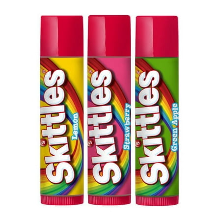 Lip Smacker Skittles Lip Balm Trio