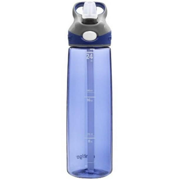 Contigo Addison Water Bottle with 1 Touch Button Release and Straw